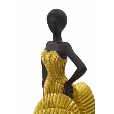 DONNINA FASHION TAŃCZĄCE ZŁOTO 16,5 15 36 cm